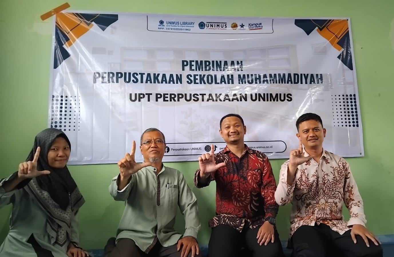 Perpustakaan UNIMUS Gelar Pembinaan Perdana Perpustakaan Sekolah Muhammadiyah