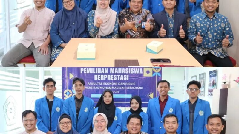 Duta Baca Mahasiswa UNIMUS Sabet Juara 1 dalam Ajang Pemilihan Mahasiswa Berprestasi FEB UNIMUS