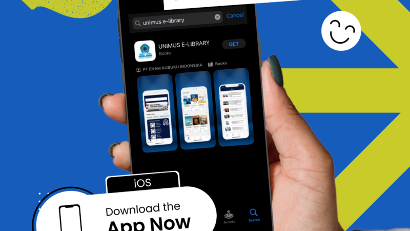 Pengguna iOS Kini Bisa Akses Sipus (Unimus E-Library) Lewat App Store