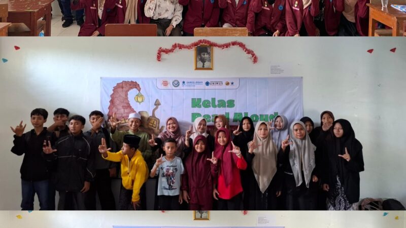 Siswa SD hingga SMK Antusias Ikuti Kelas Read Aloud Perpustakaan UNIMUS