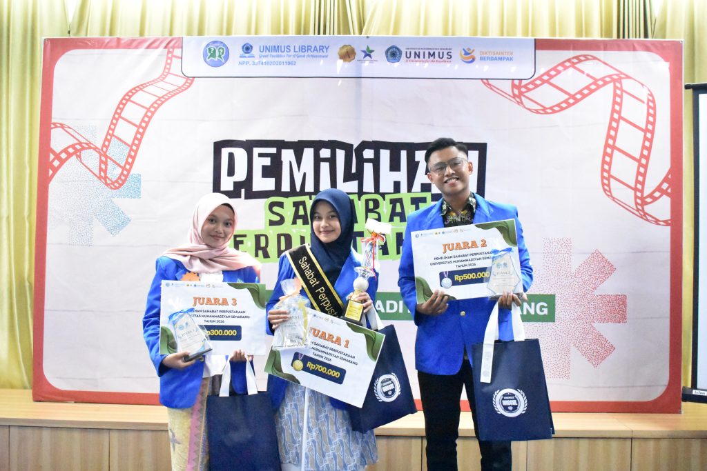 Eksistensi Perpustakaan di Era AI Jadi Sorotan dalam Pemilihan Sahabat Perpustakaan Universitas Muhammadiyah Semarang