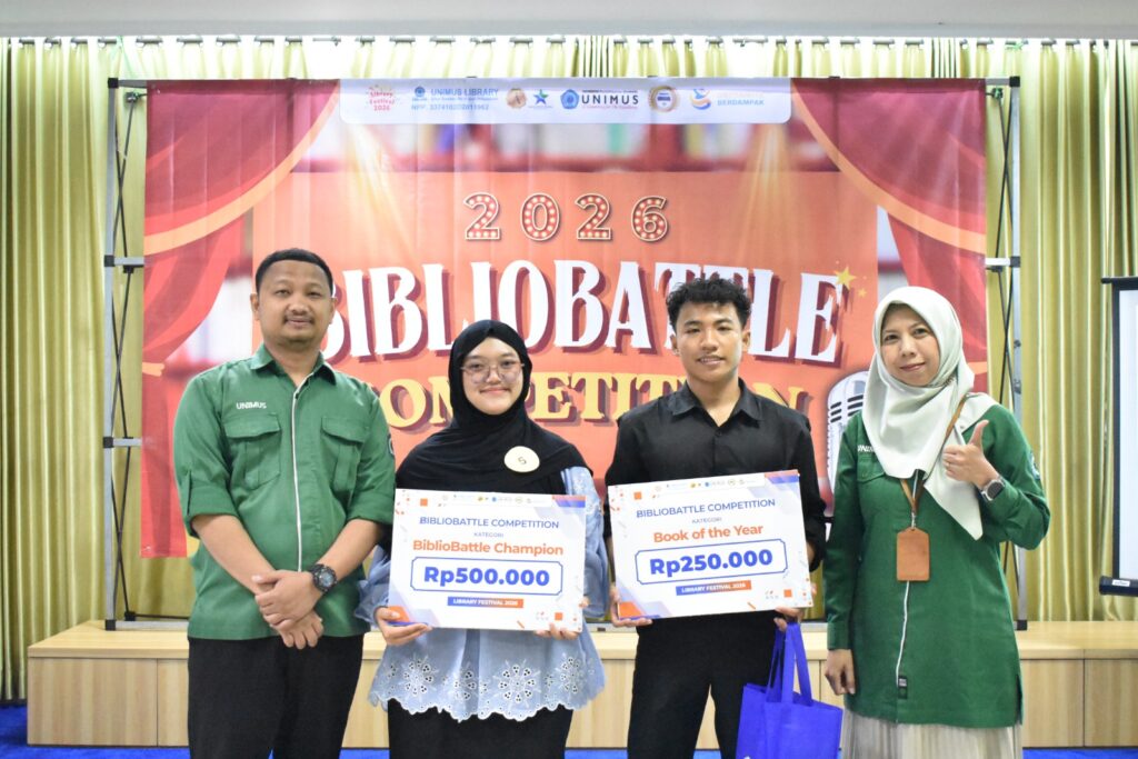 Bibliobattle Competition 2026, Wadah Mahasiswa UNIMUS Berbagi Perspektif Melalui Buku
